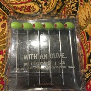 Prodyne Olive Martini Sticks (6)